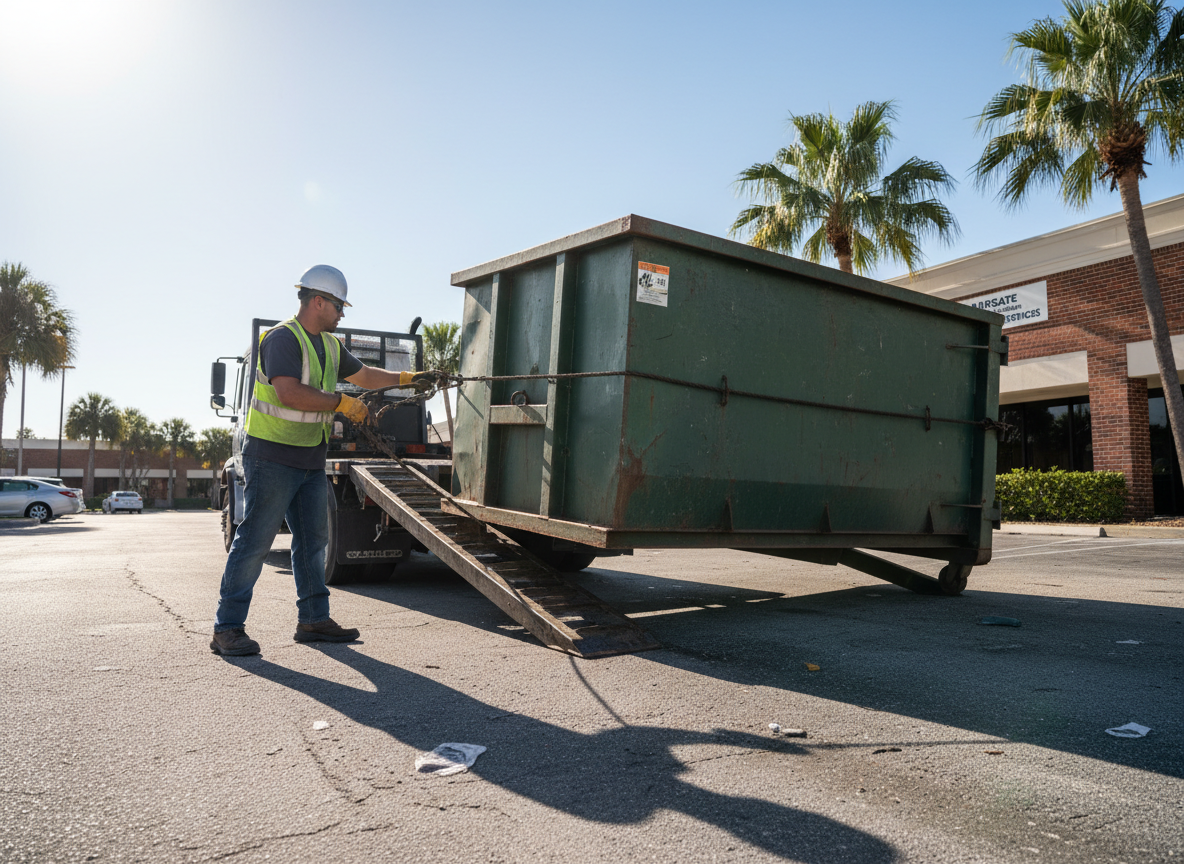 Commercial Dumpster Rental in Margate